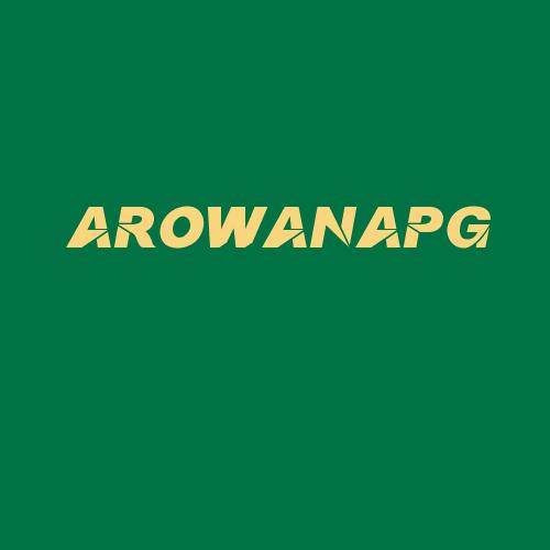 Logo da AROWANAPG